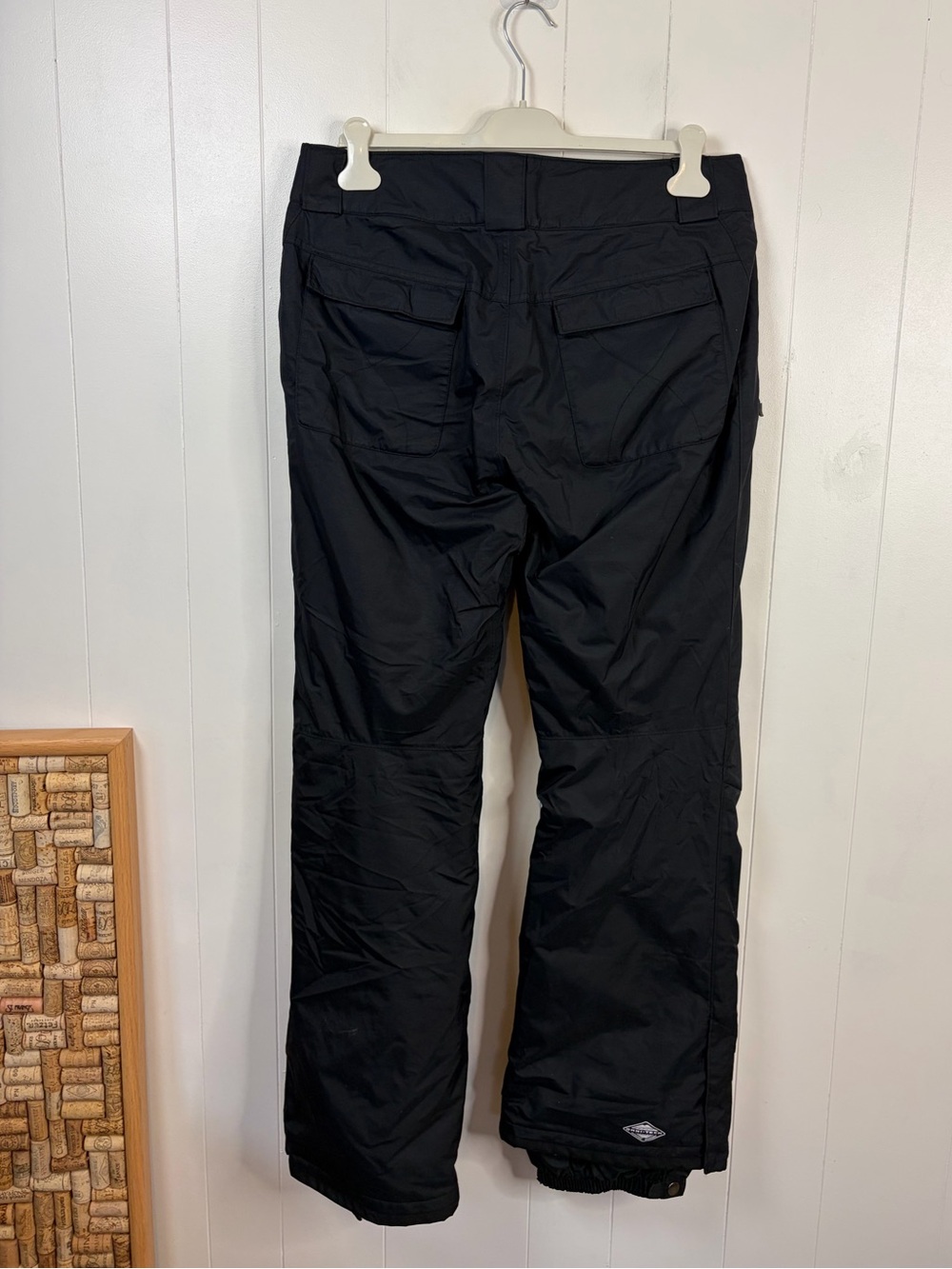 Columbia Winter Snow Pants Ski Pants Hiking Black Womens Large Outerwear - Picture 4 of 15